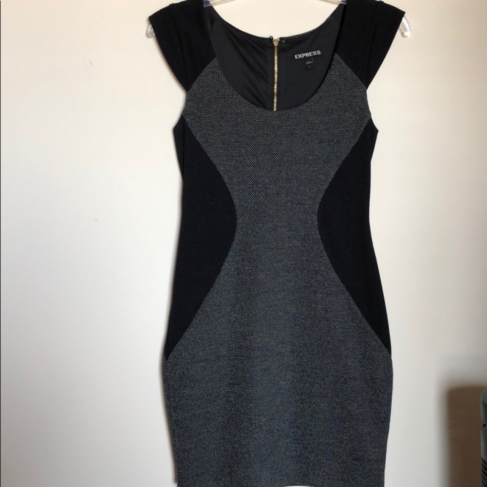 Black and white dress